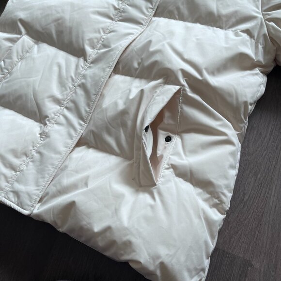 Sanctuary White "Puffer-Up" Premium Down Parka Puffer Coat - Picture 13 of 15